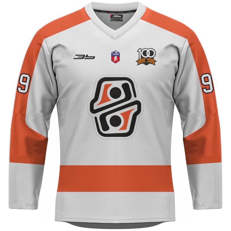 Hokejový dres HC Košice REPLICA svetlý dámsky bez reklám  2021/2022 12011