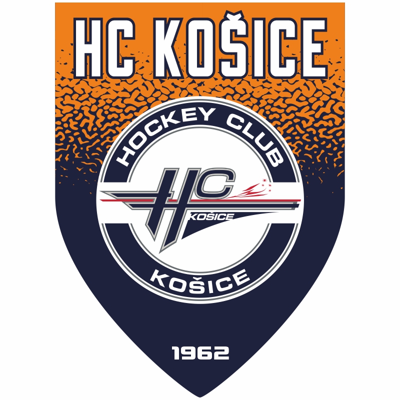 Mini vlajka HC Košice modro-oranžová 51016