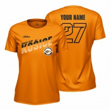 Dámske oranžové tričko HC Košice s nápisom Košice 22009